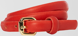 Jaeger Skinny Leather Trouser Women's Belt: £30.