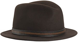 Johnston & Murphy Men's Wool Safari Hat: US$128.