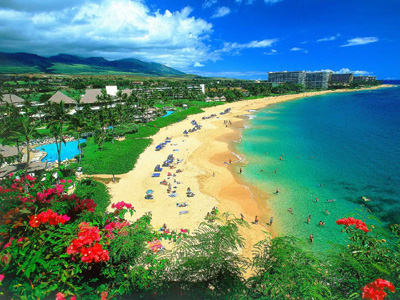 Ka'anapali Beach, Lahaina, Maui, Hawaii, U.S.A.