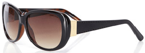 Karen Millen Large glamour round women's sunglasses: £60.
