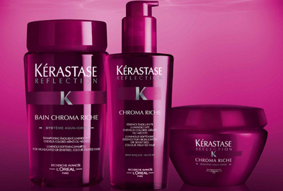 Kérastase - luxury haircare brand.