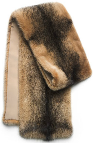 Michael Kors Mink Fur Scarf: US$3,595.