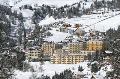 Kulm Hotel St. Moritz, Via Veglia 18.