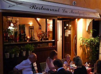 Restaurant La Montgolfiere.