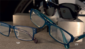 Lafont Paris men's titanium & carbon eyewear & acetate sunglasses.