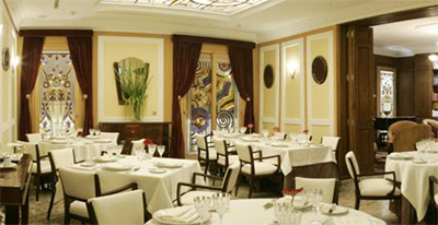The Restaurant at Hôtel & Spa Le Doge.