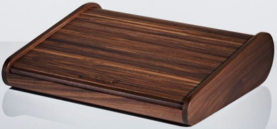 Linley Tambour Walnut Desk Tidy: US$593.