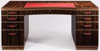 Linley Riviera Rosewood Rouge Desk Desk: £74,500.