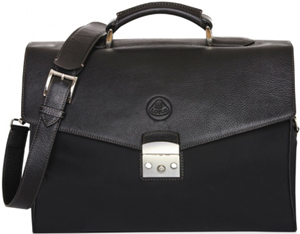 Lotus Leather & Nylon Briefcase: £595.