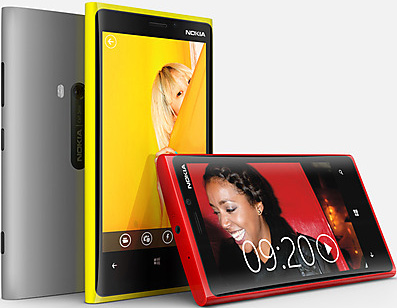 Nokia Lumia 920.