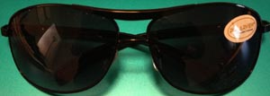 Madison & Mulholland Aviator men's sunglasses: US$150.
