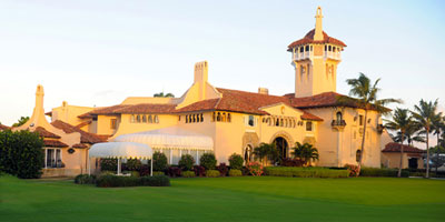 The Mar-a-Lago Club, 1100 S Ocean Boulevard.