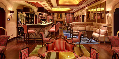 Marbella Club's Champagne Room.