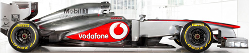 McLaren MP4-28 2013 Vodafone.