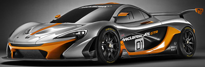 McLaren P1 GTR.