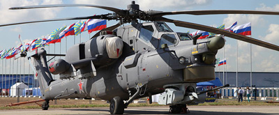 Mi-28 Helicopter.