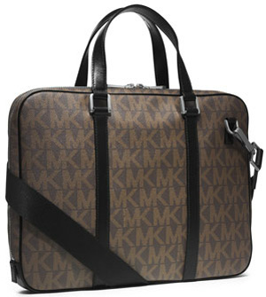 Michael Kors Men's Jet Set Slim Briefcase: US$448.