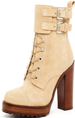 Michael Kors Lace-Up Buckle Boot: US$1,795.