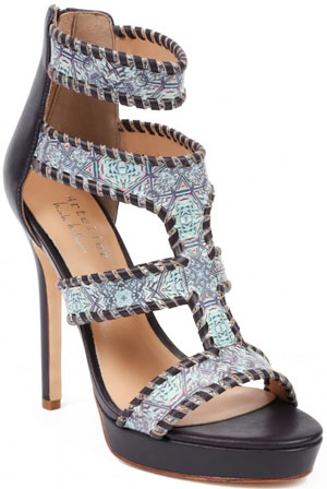 Nicole Miller Mulberry Women's Zembra Heels Shoe: US$147.50.