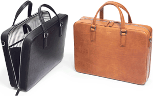 Mismo Morris - Tabac full-grain briefcase: €740.00.
