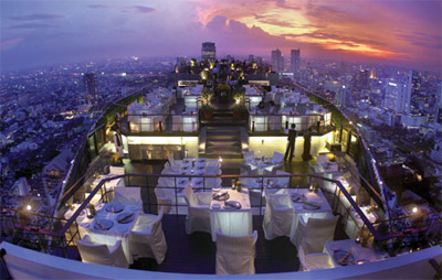 Vertigo Grill & Moon Barat Banyan Tree Hotel, 21/100 South Sathon Road Sathon, Bangkok 10120, Thailand.