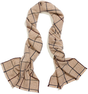 Loro Piana Men's Vicuña & Baby Cashmere My Scarf: 1,650.