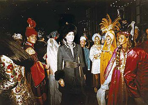 Baron de Redé in the middle at the Oriental Ball December 5, 1969.