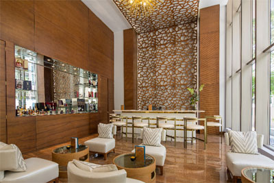 Peacock Alley located in our lobby of Waldorf Astoria.