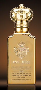 World's most expensive perfume: Clive Christian No. 1.