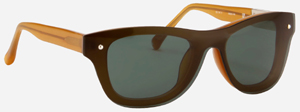 Philip Lim Toffee Acetate with Green Lens men's sunglasses: US$280.