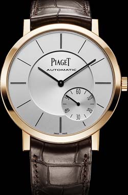 Piaget Altiplano Ultra-thin, automatic, rose gold watch.