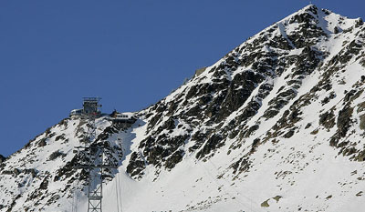 Piz Nair Sunrise (3,057m).