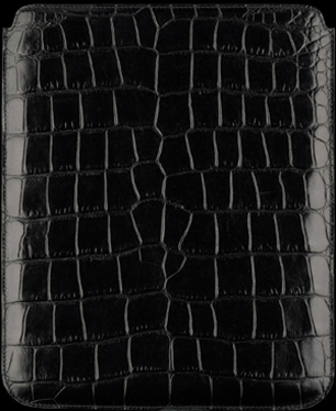 Prada iPad shiny crocodile cover with nappa leather lining: US$5,990.