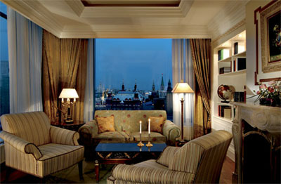 The Ritz-Carlton Suite at The Ritz-Carlton, Tverskaya Street 3, Moscow 125009, Russia.