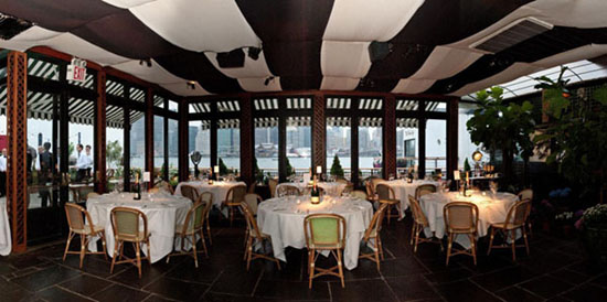 The River Café, One Water St, Brooklyn, NY 11201-1393.