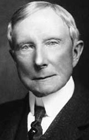John D. Rockefeller.