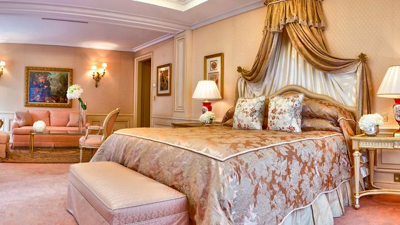 Royal One Bedroom Suite at Four Seasons Hotel George V, 31 Avenue George V, 75008 Paris, France.