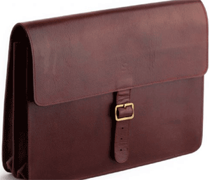 Scheer men's light briefcase.