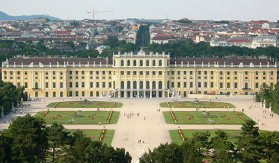 Schönbrunn Palace, Vienna, Austria.