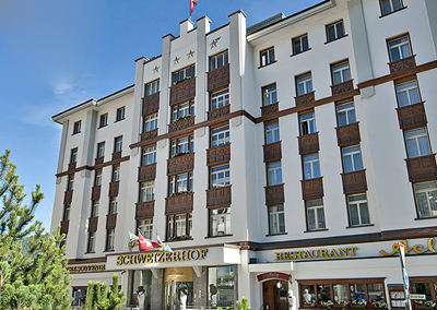 Hotel Schweizerhof, Via dal Bagn 54.