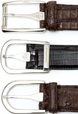 Massimo Sforza men's belts.