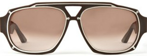 Stone Island Double Rim Sunglasses in Brown: £220.