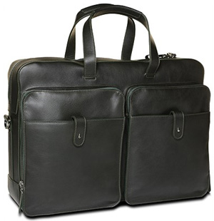 Suitsupply Green Portfolio Bag: €349.