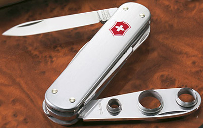 Victorinox cigar cutter.