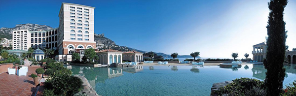 The Swimming Pool at Monte-Carlo Bay Hotel & Resort, 40 Avenue Princesse Grace, Monte-Carlo 98000, Monaco.