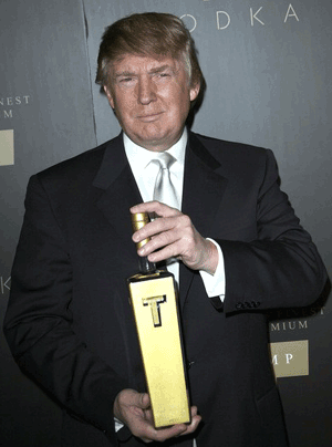Trump Vodka.