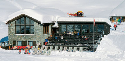 Bergrestaurant Trutz, Bergstation Suvretta-Randolins.