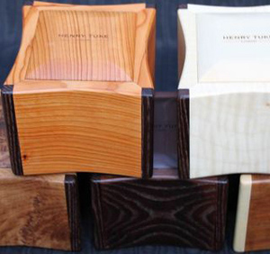 Henry Tuke handmade wooden boxes: £250.