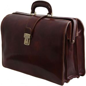 Tuscany Leather Canova Doctor leather bag: US$455,33.