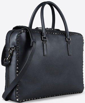 Valentino Garavani Briefcase in calfskin: US$3.095.